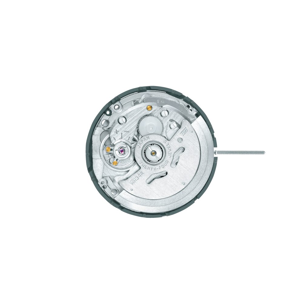 SEIKO INSTRUMENTS NH34A, case-back side
