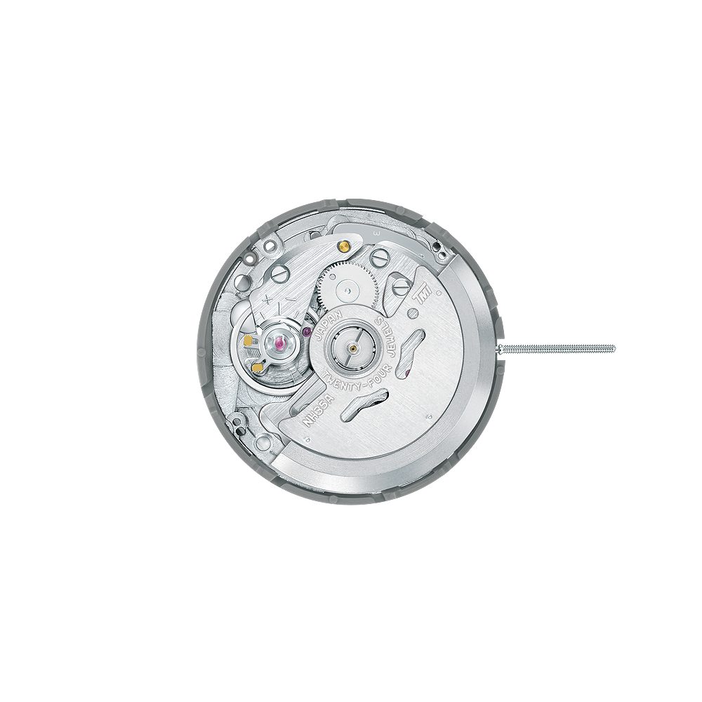 SEIKO INSTRUMENTS NH35A, case-back side