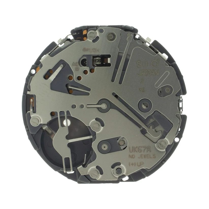 SEIKO INSTRUMENTS VK67A, case-back side